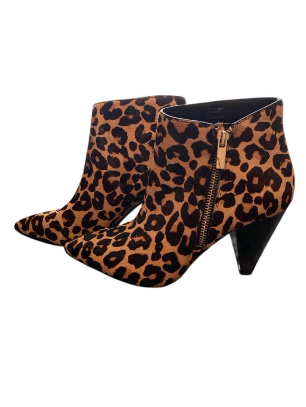 Animal Print Ankle Boots